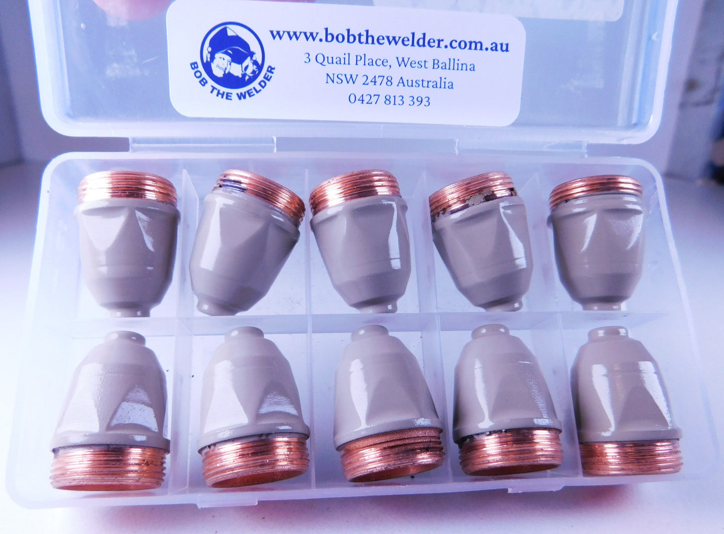 1.3mm x 80A P-80 Ceramic Plasma Cutting TIPS Plasma Spares 10Pcs