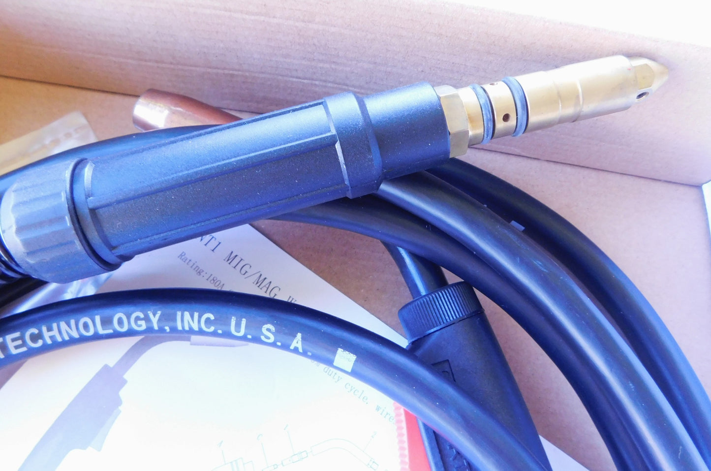 400A x 4.0mtr MILLER/BERNARD Style MIG Gun Miller QTB-400M-4