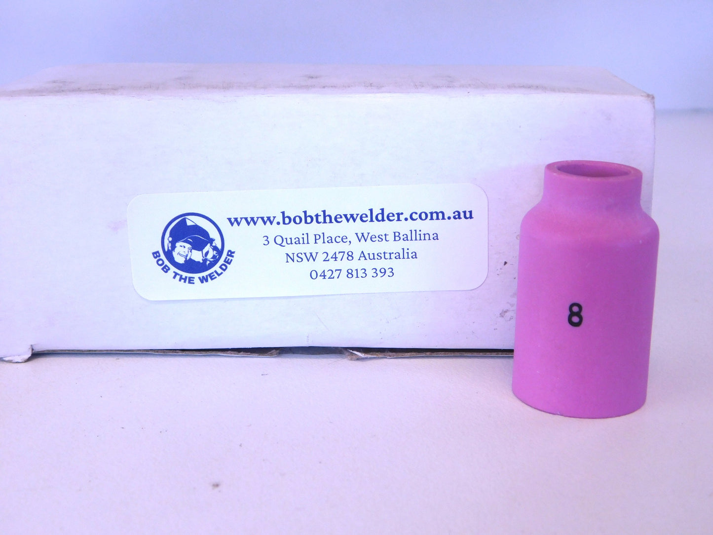 #8-54N14 Gas Lens WP-17.18.26 Alumina Ceramic Cups-Nozzles 10Pcs