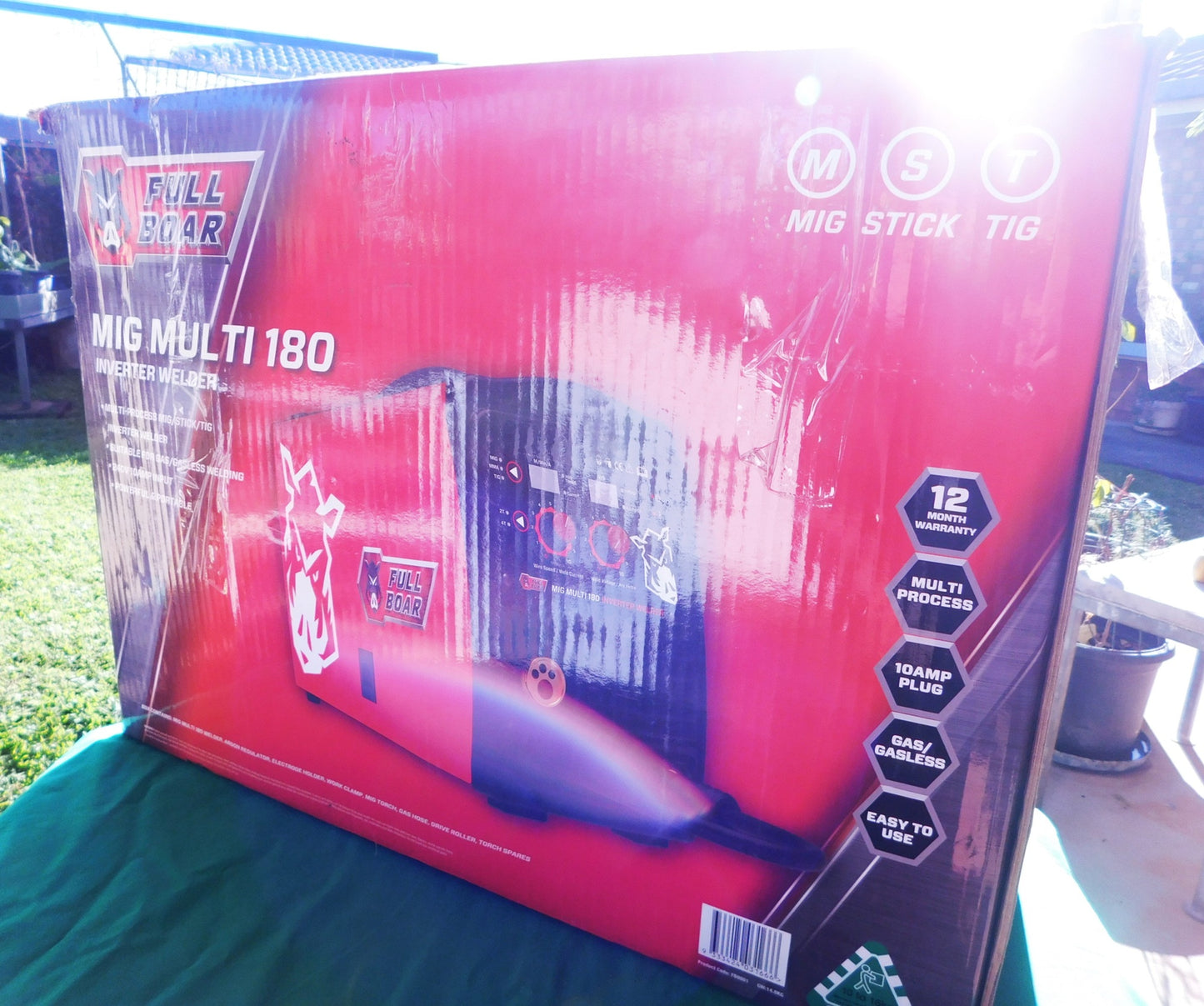 Full Boar 180A MST Inverter Mig Welder - Factory Refurbished