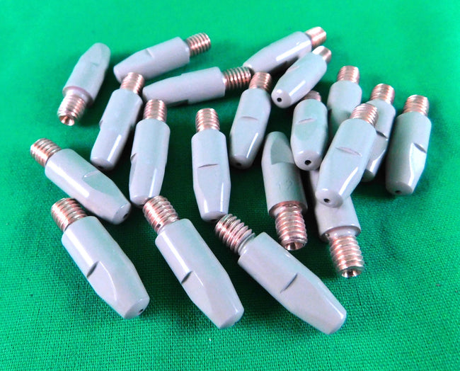1.2mm M6x8 Binzel Style Ceramic Coated MIG Tips 20Pcs CUCRZR