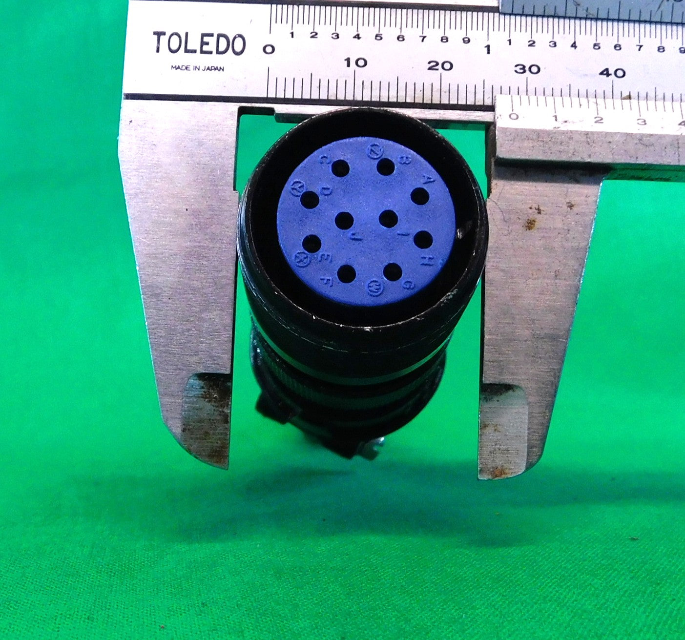10 Pin-Female Amphenol Plug