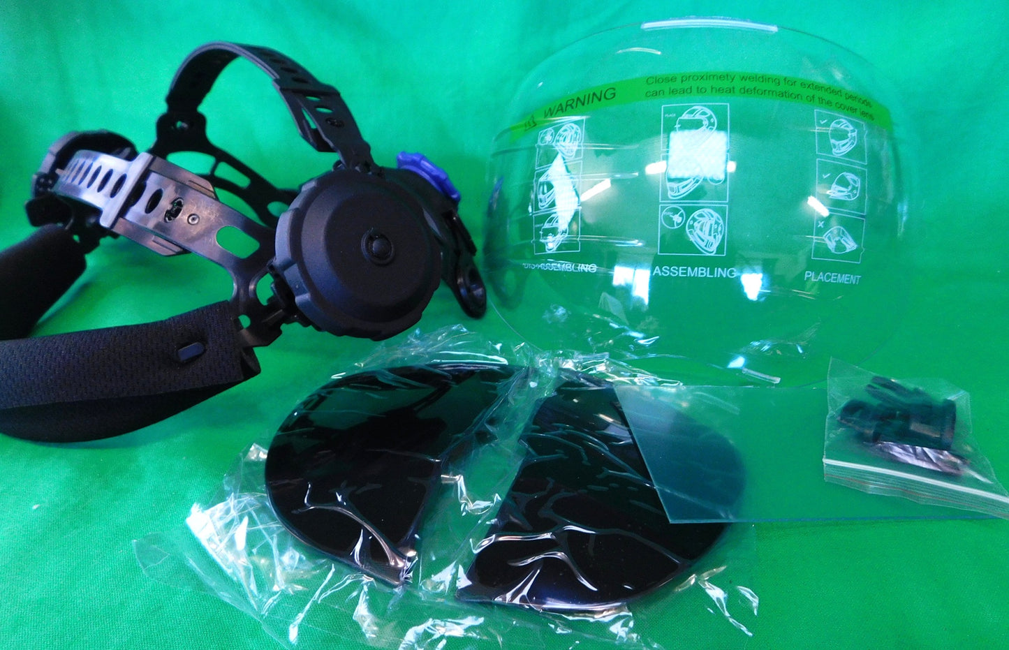 FX-PRO Auto/Electronic Helmets Clear Lens & Head Harness Kit 700580/700363