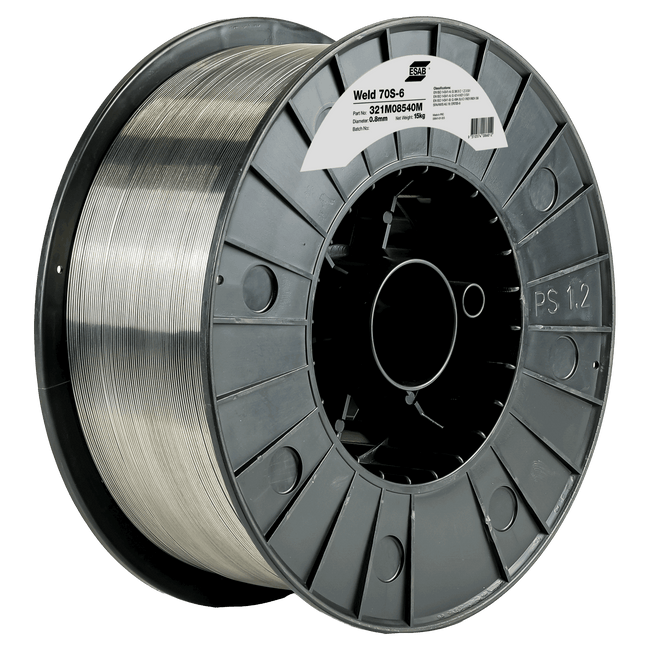0.9mm/15.0Kg ESAB Weld 70S-6 Mig Wire (ER70S-6)
