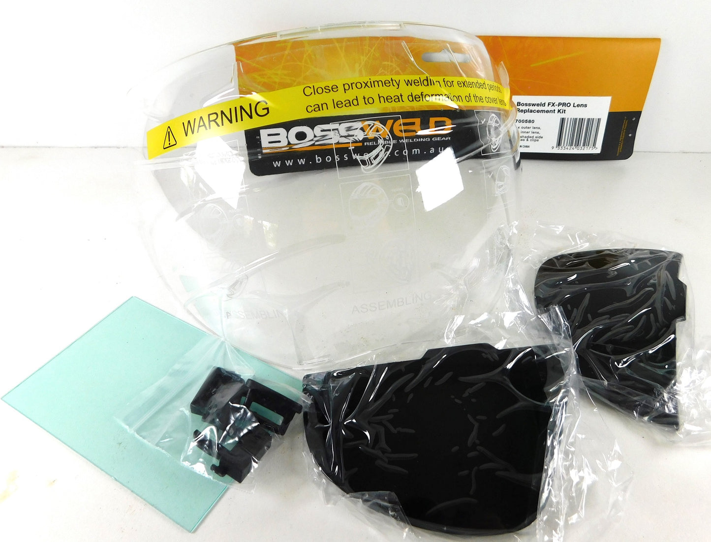 Bossweld FX-PRO Lens Replacement Kit 700580