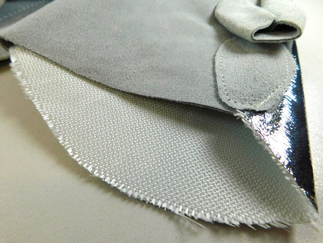 Glove saver LEFT Aluminised back reinforced large AGS10L