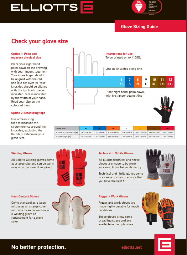 Western Rigger® CR IMPACT Handling Gloves 500WRCRIMMED Medium