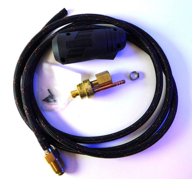 TIG Torch Adaptor 10-25 9.0mm Pin 5/8" 18UNF Female