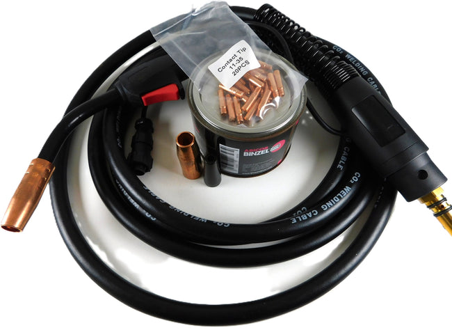 180A x 4.0mtr Tweco Style MIG Guns #1 NORTH Bayonet + Bonus