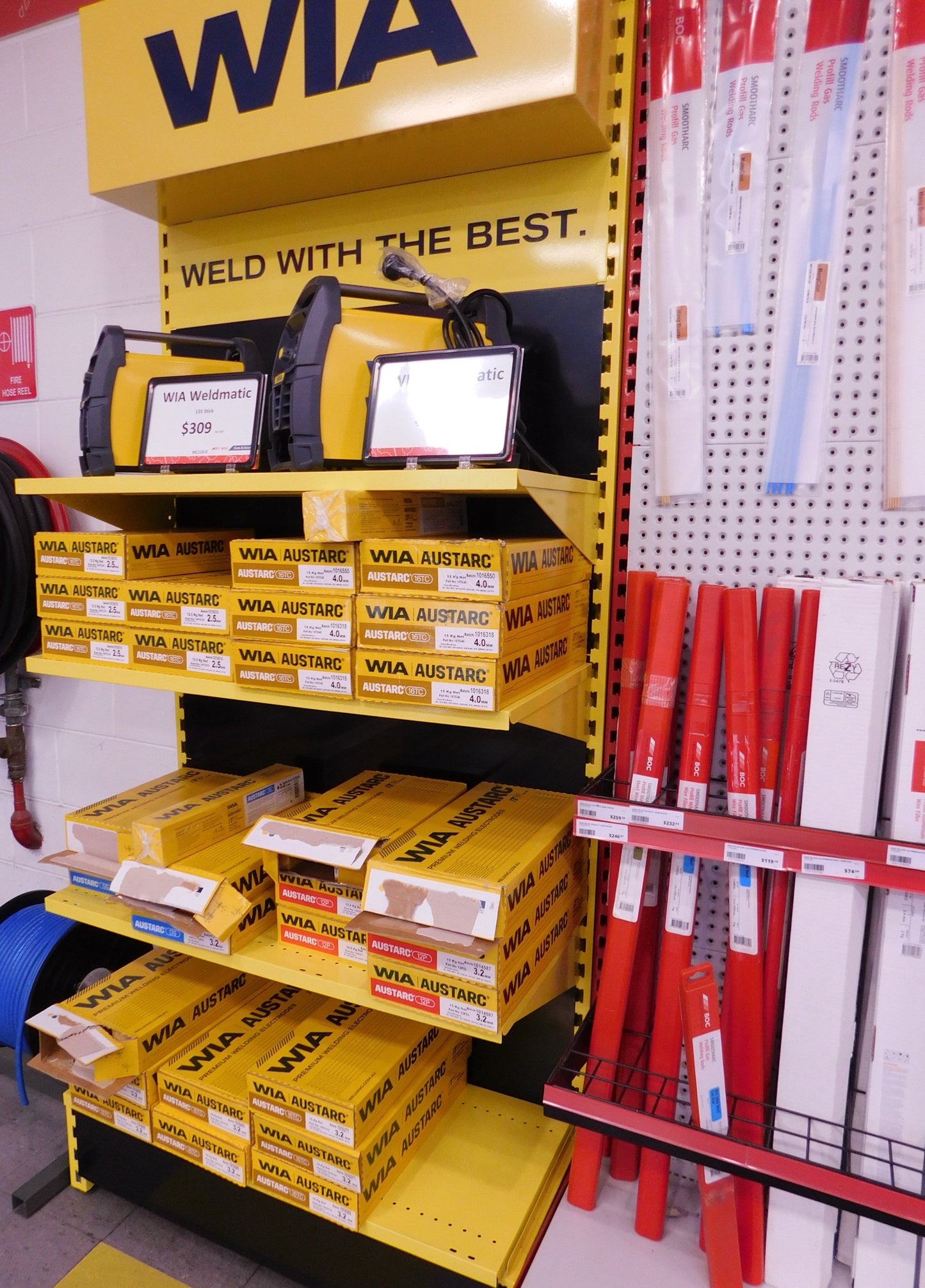 3.2mm x 5.0kg 16TC WIA Austarc Hydrogen Controlled Electrodes: