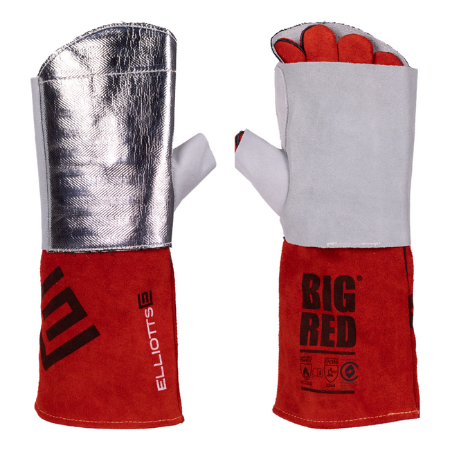 Glove Saver LEFT Aluminised back reinforced large AGS10L