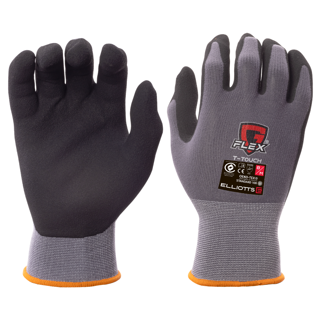 G-Flex® T-Touch Technical Safety Gloves - Black ELG350110 #10 150Prs