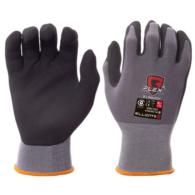 G-Flex® T-Touch Technical Safety Gloves - Black ELG350110 #10 150Prs