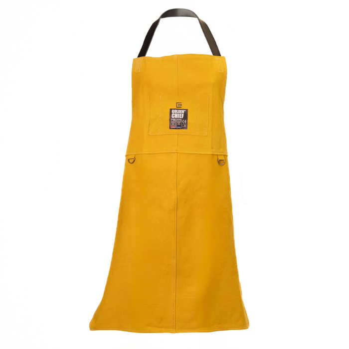 GOLDEN CHIEF APRON Premium Leather 900mm x 600mm GCA2