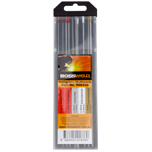 Bossweld Multi-Pack Tungsten 10Pcs 900350