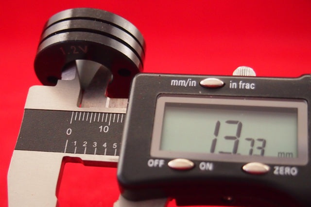 0.6/0.8mm V Drive Rollers 30x12x14 Bore