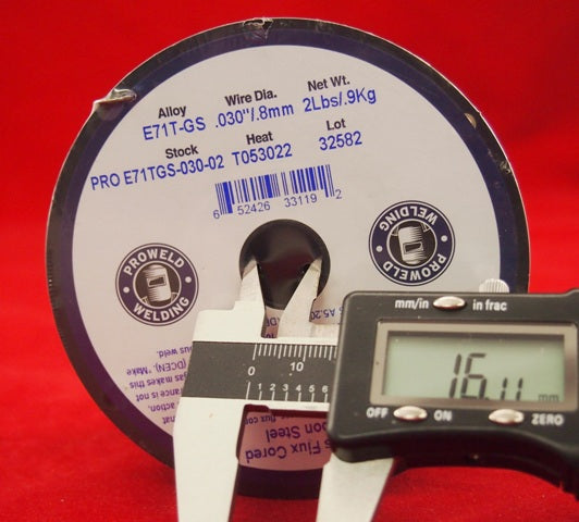 0.8mm 0.9Kg Gasless (AWS E71T-GS) USA