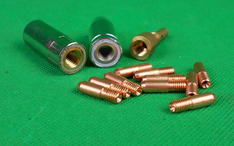 13 Pcs SIP Mig Spares Kit 2 Nozzles 10 Tips 1 Tip Holder