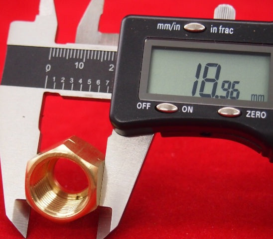 Gas Hose NUT Left Hand 5/8" 18UNF (FUEL) 400202