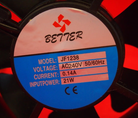 Fan Motor 240V AC 120x120x38mm MS.FAN013