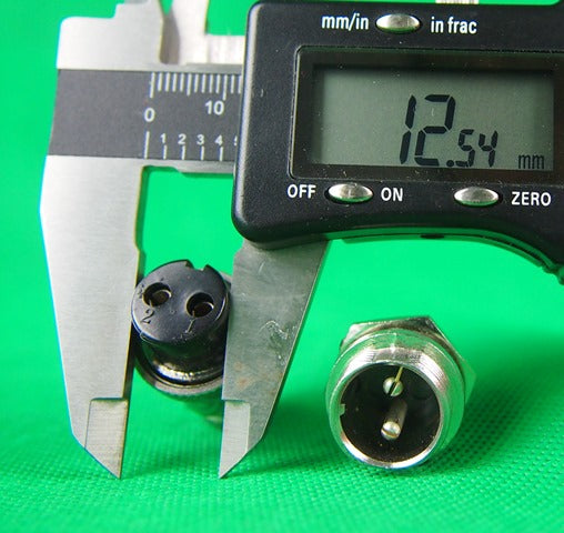 Plug 2 Pin Male & Female Plug & Socket.