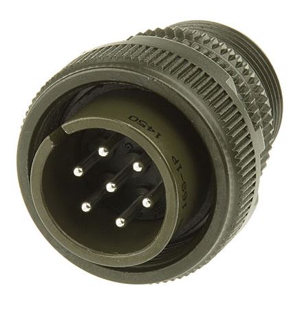 Plug 7 Pin Amphenol MS3106A-16S-1P Socket Male.