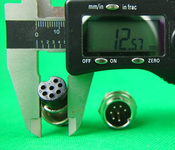 Plug 7 Pin Male & Female Plug & Socket