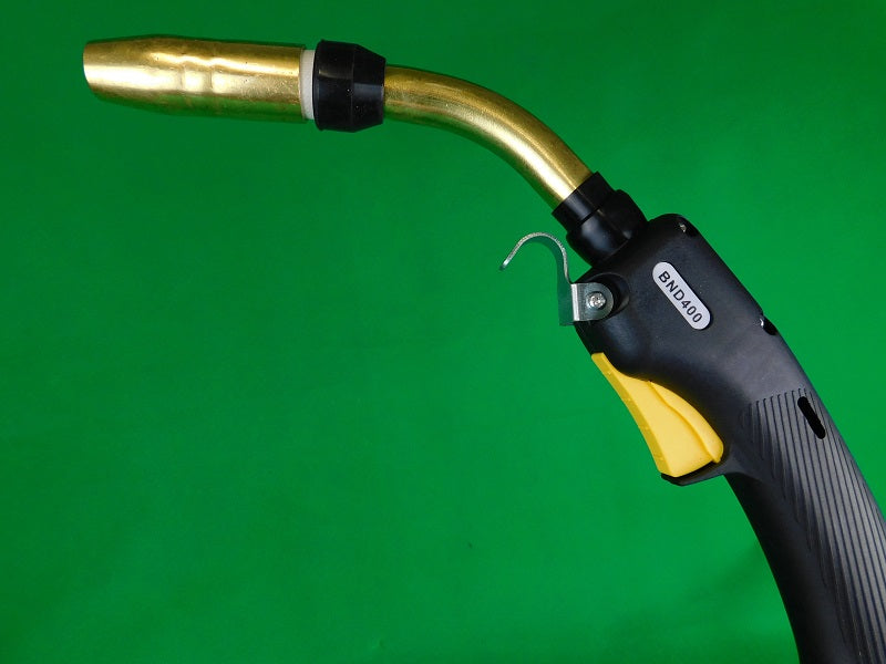 thumbnail image 2 of Bernard Style MIG Welding Gun - 200AMP 10FT With Miller Connector - .035 Wire, Curved Handle 2 of 6