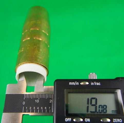 MIG Gun Gas Nozzles BND 400/500 19mm Nozzle 4591 2 Pcs