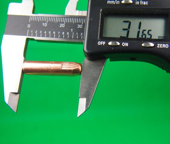 1.6mm Bernard Style MIG Tips #7491 25Pcs