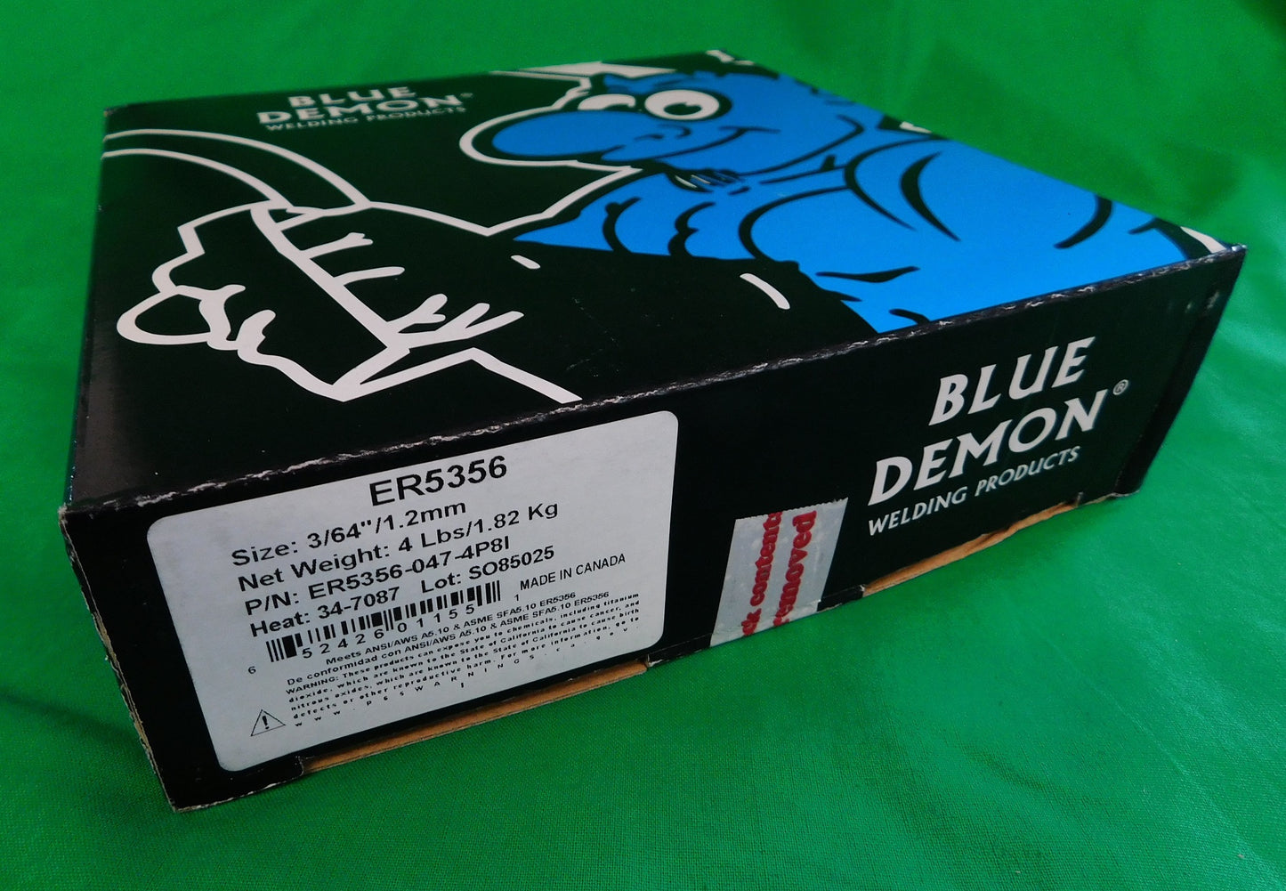 0.9mm x 2.0kg Aluminium Blue Demon 5356