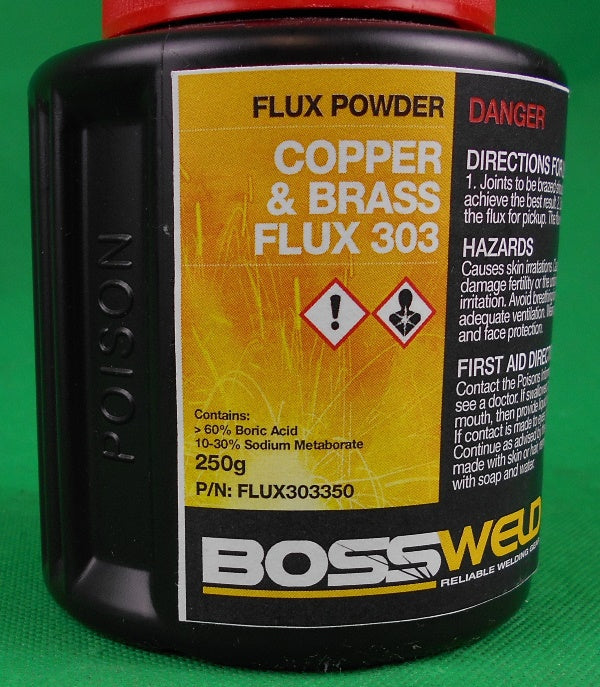 Flux Copper & Brass 303 250 Gram Jar  DG