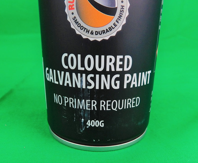 GalMax™ NPR Matt Black Galvanising Paint 400g Aerosol 12Pcs