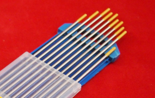 1.6mm WL15 1.5% Lanthanotids Gold Tip Tungsten Electrodes AC/DC WL15