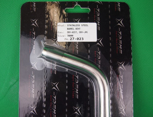 Heating Barrel 700mm 1/2" 13mm Stainless Steel