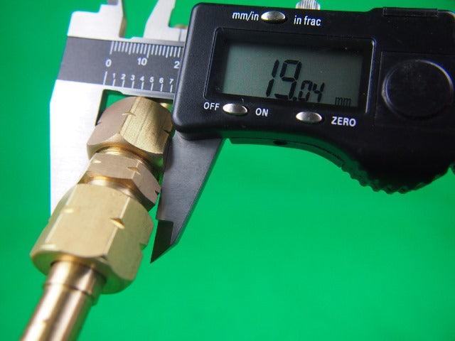 Gas Hose Joiner Left-Handed 10mm Hose Tails