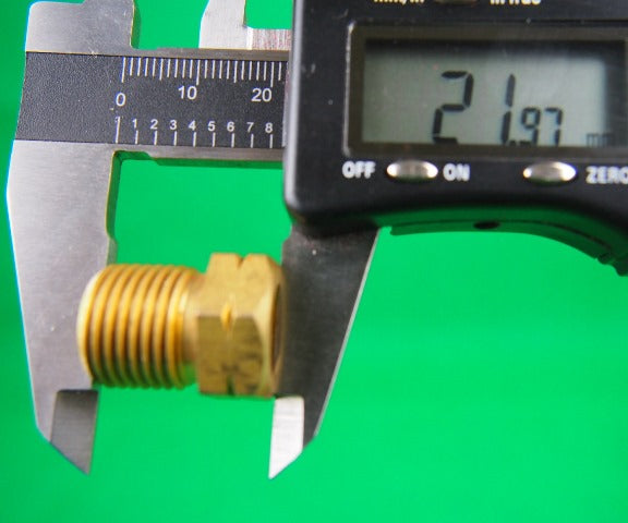 5/8" 18UNF LH MALE Gas Nut 