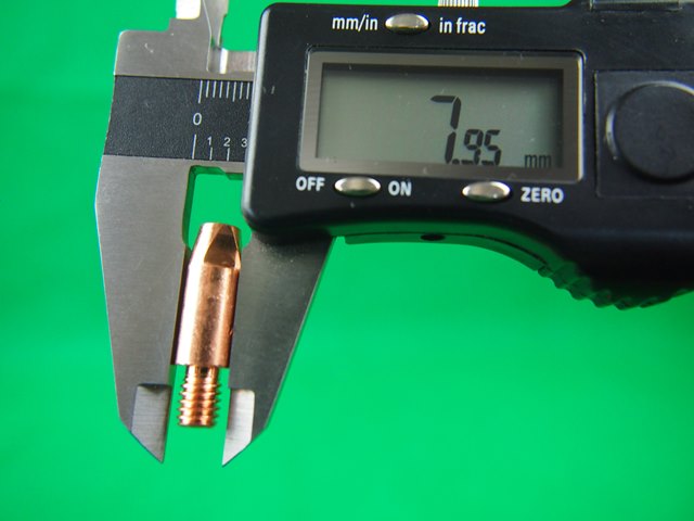 1.0mm x M6 Binzel Style MIG Tips 10Pcs