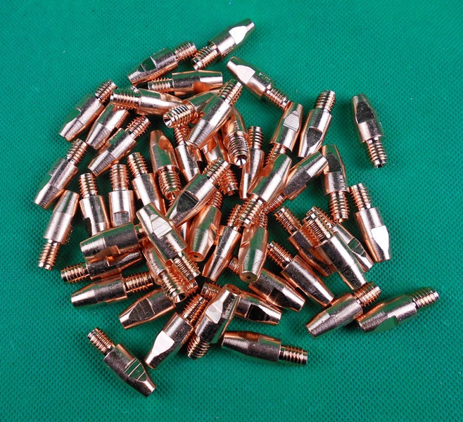 1.0mm M8 Binzel Style MIG Tip 50Pcs (140.0313)
