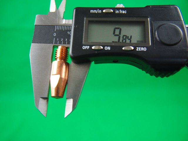 1.0mm M8 Binzel Style MIG Tip 50Pcs (140.0313)