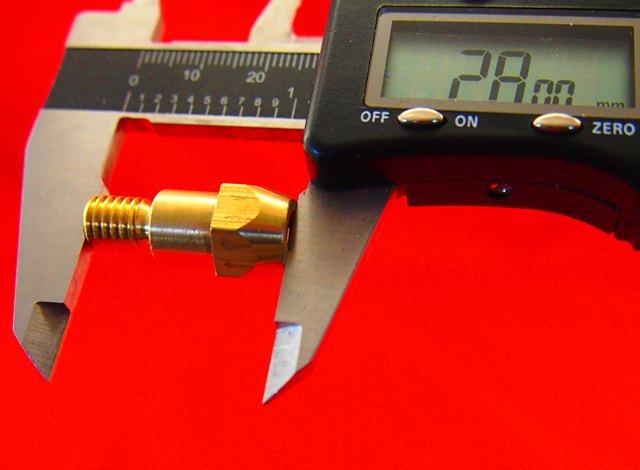 MB36 MIG Tip Holders Binzel Style MB36 M8 Short 92.03.36.M6S (M8 x M6) 10Pcs