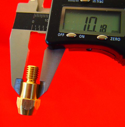 MB36 MIG Tip Holders Binzel Style MB36 M8 Short 92.03.36.M6S (M8 x M6) 10Pcs