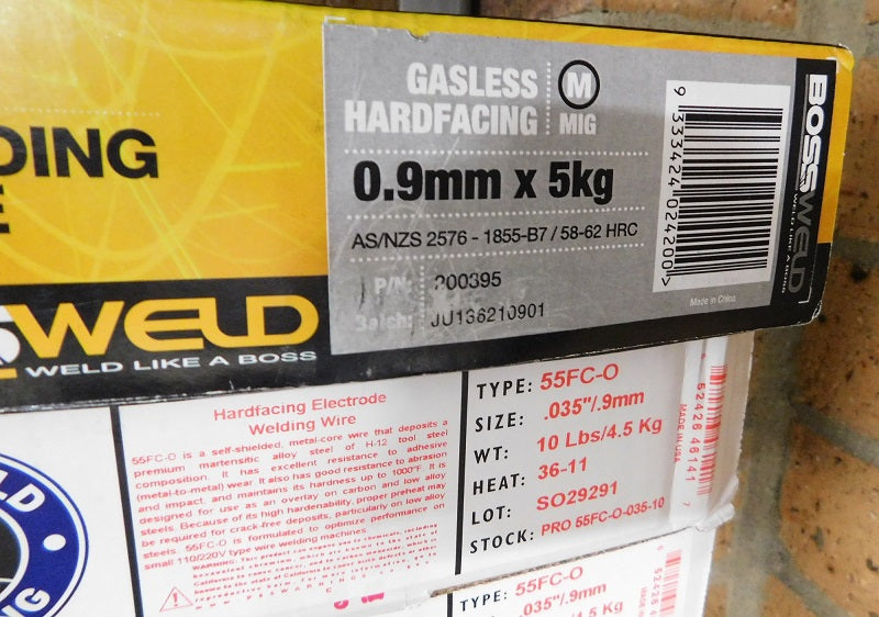 0.8mm 0.9Kg Gasless (AWS E71T-GS) USA
