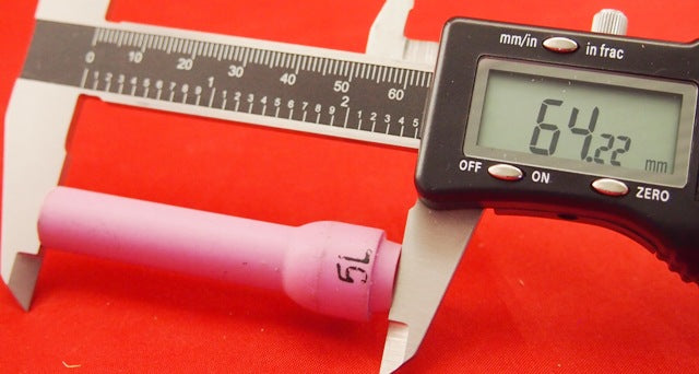 #5L TIG Gas Cups WP-9.20.24.25 796F76 Alumina Ceramic Cups-Nozzles 10Pc