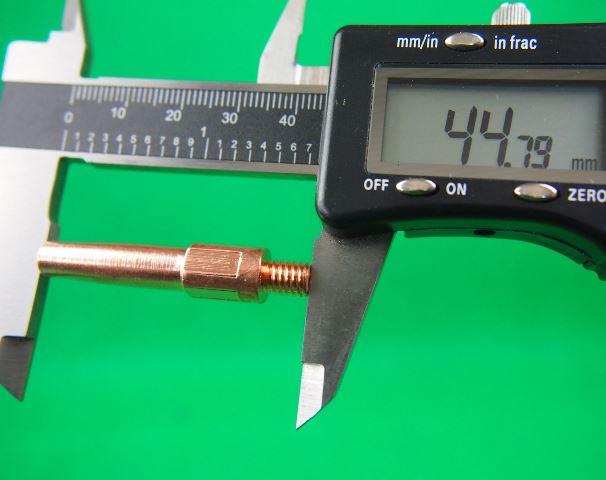 1.4mm OTC Hi Temp MIG Tips 45.0L KB2214L 25Pcs