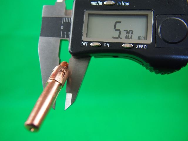 MIG Contact Tips 1.2mm 45.0L OTC Daihen Style KB2212 25Pcs