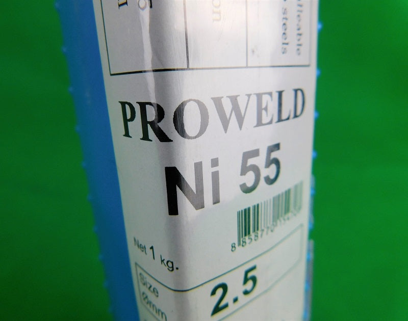 2.5mm 1.0Kg Cast Iron Welding Rods PROWELD Ni99
