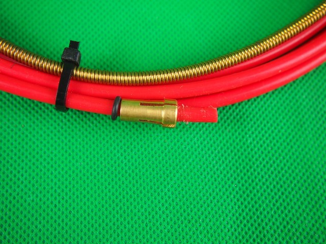 0.9-1.2mm x 5.0mtr RED Teflon OTC style DR3312-5