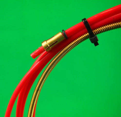 0.9-1.2mm x 5.0mtr RED Teflon OTC style DR3312-5