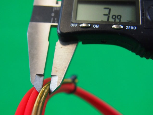 0.9-1.2mm x 5.0mtr RED Teflon OTC style DR3312-5